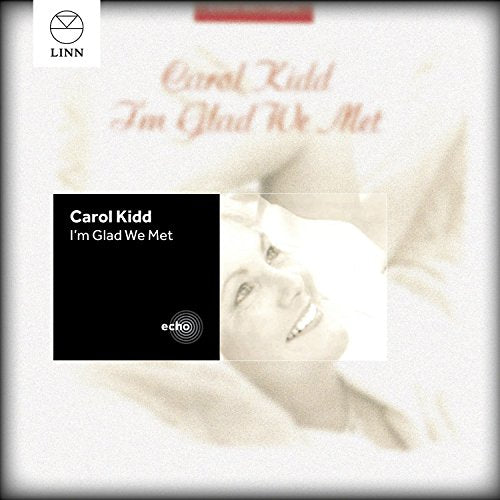 CD cover for Carol Kidd’s “I’m Glad We Met” with portrait.