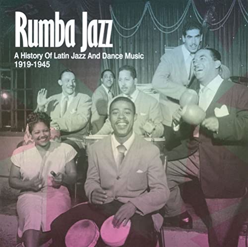 CD cover: vintage band photo with “Rumba Jazz” title text.
