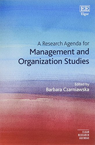 A Research Agenda for Management and Organization Studies