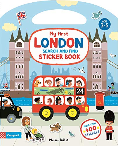 My First London Search and Find Sticker Book (Campbell London Range)