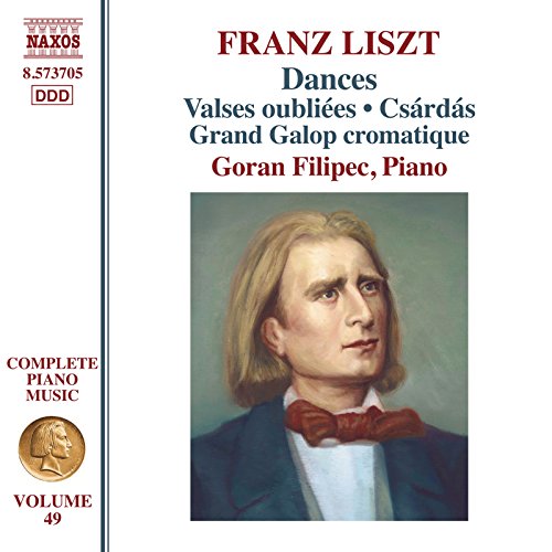 Goran Filipec - Franz Liszt: Dances, Valses oubliées, Csárdás, Grand Galop cromatique [CD]