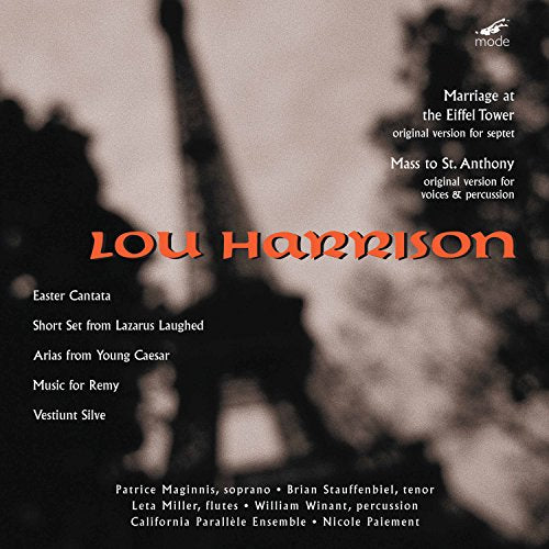 California Parallel Ensemble - Lou Harrison: Marriage At The Eiffel Tower - Works 1939-2000 [CD]
