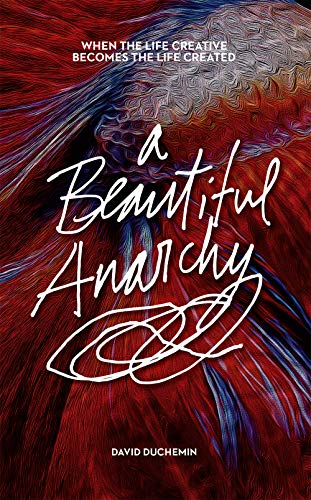 Book cover with colorful, abstract brushstrokes and white cursive title.