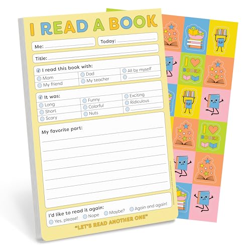 Knock Knock Kids I Read a Book Playtime Pads