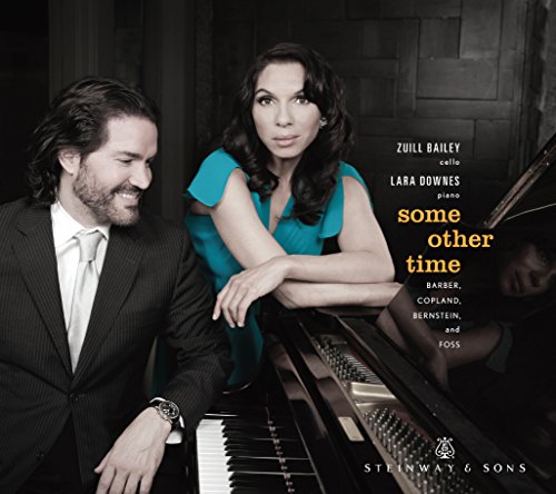 CD cover featuring a cellist and pianist with a grand piano.