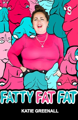Book cover with a woman surrounded by cartoonish, colorful figures.