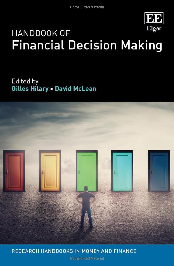 Handbook of Financial Decision Making