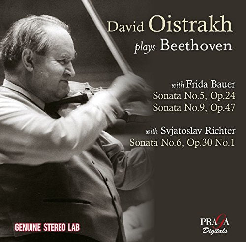 David Oistrakh - Beethoven Violin Sonatas Nos. 5 'Spring', 6 & 9 'Kreutzer' [CD]