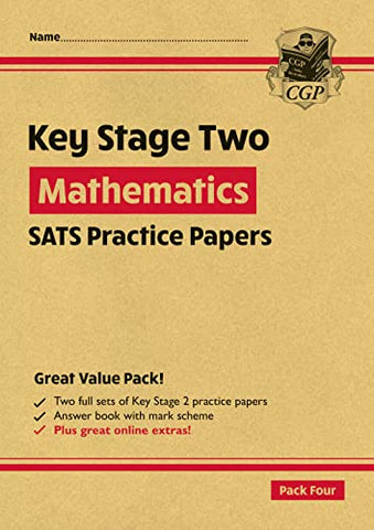 New KS2 Maths SATS Practice Papers: Pack 4 - for the 2022 tests (with free Online Extras) (CGP KS2 SATs Practice Papers)