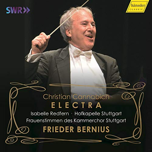 CD cover featuring conductor Christian Cannabich and text "Electra" by Bernius.