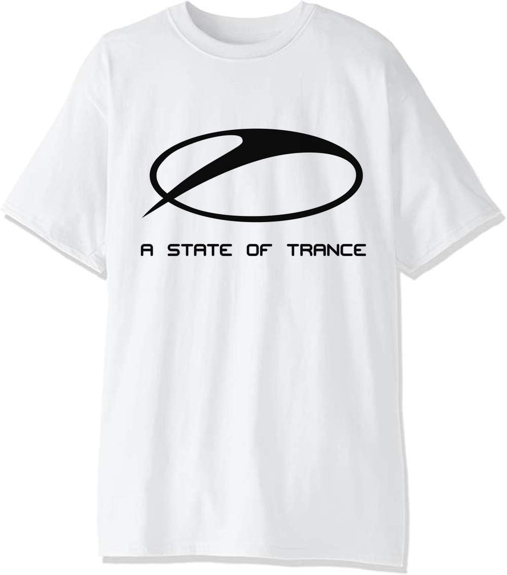 TSHIRT A STATE OF TRANCE WHITE LOGO (M)