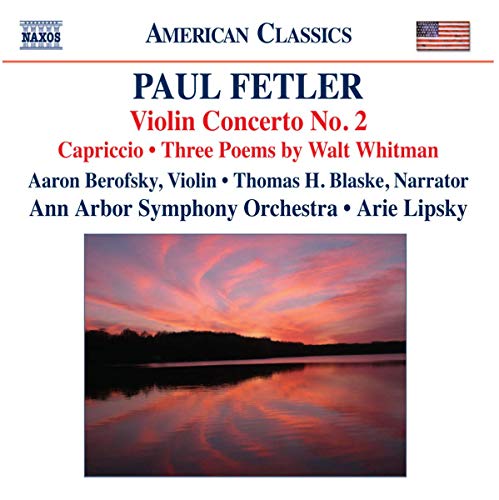 Berofskyann Arbor So - Fetlerviolin Concerto No 2 [CD]