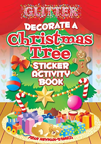 Glitter Decorate a Christmas Tree, Sticker Activity Book (Little Activity Books)