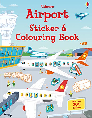 Airport Sticker and Colouring Book (First Colouring Books)