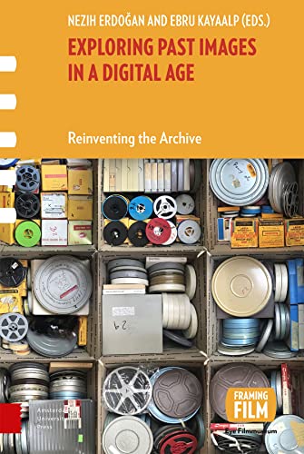 Book cover with stacked film reels and archival boxes.