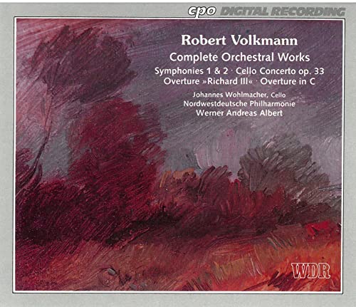 Wohlmachernwdeut Phil - Robert Volkmann: Complete Orchestral Works [CD]