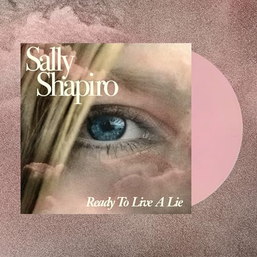 Vinyl record cover featuring a close-up of an eye and pink cloud details.