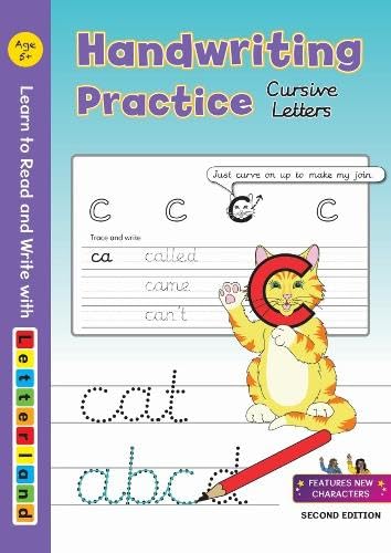 Handwriting Practice - Cursive Letters
