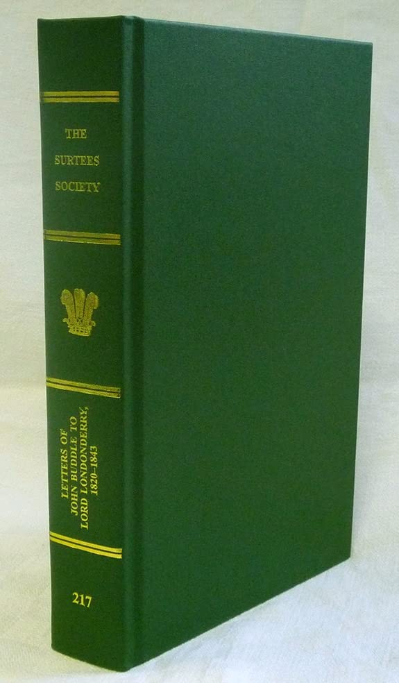 Letters of John Buddle to Lord Londonderry