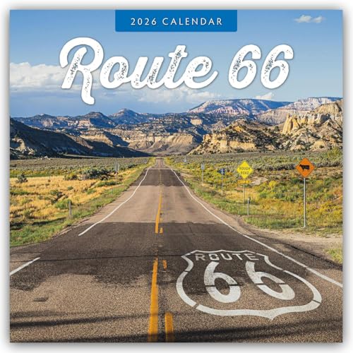 Route 66 2026 Square Wall Calendar