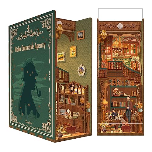 Violin Detective Agency Book Nook 3D Puzzle