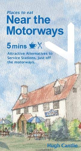 A travel guidebook with a map or motorway image on its colorful cover.