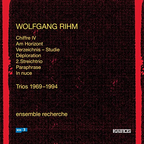 Ensemble Recherche / Yukiko Su - Wolfgang Rihm: Chiffre Iv [CD]