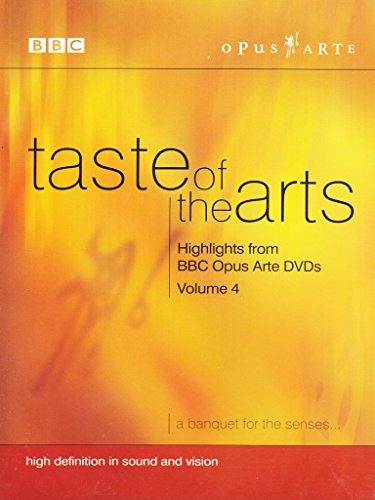CD cover for "Taste of the Arts" with orange and white text.