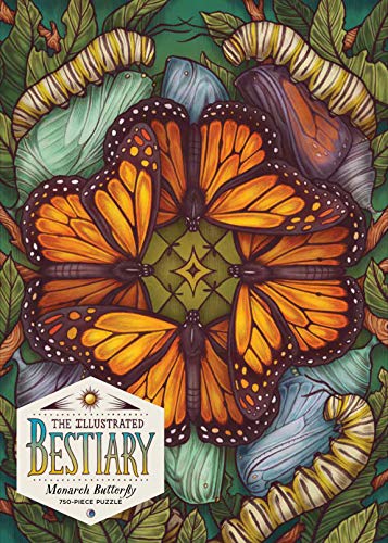 Illustrated Bestiary Puzzle: Monarch Butterfly
