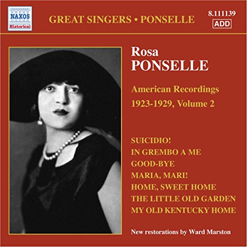 Rosa Ponselle - PONSELLE, Rosa: American Recordings, Vol. 2 [CD]