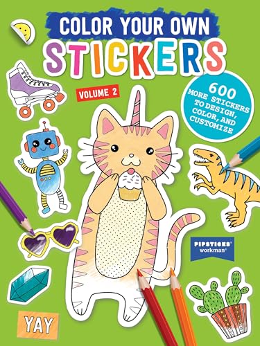 Color Your Own Stickers, Volume 2 : Trade Edition