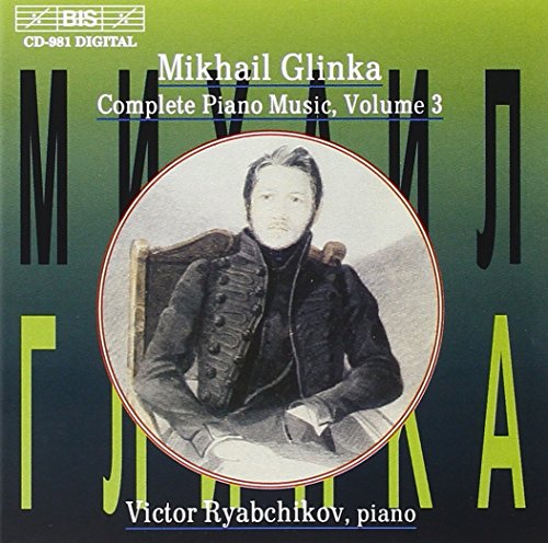 Victor Ryabchikov - Glinkacomplete Piano Music Vol 3 [CD]
