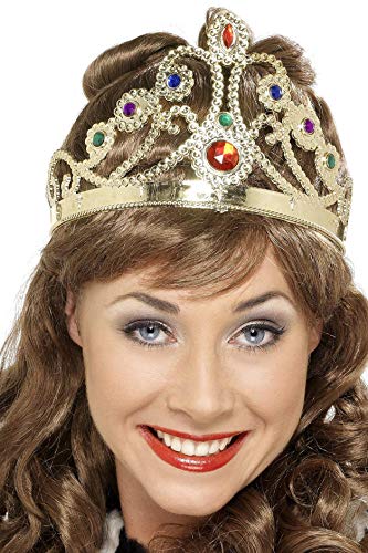 Smiffys Crown Queens Jewelled (Colours May Vary)