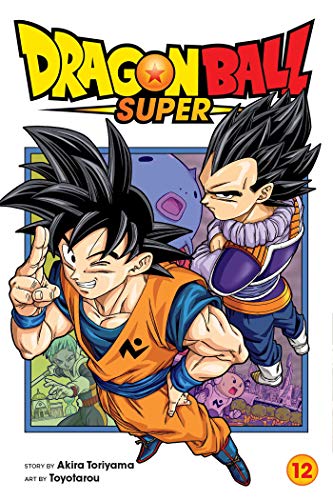Two anime characters with spiky black hair in dynamic poses on a manga cover.