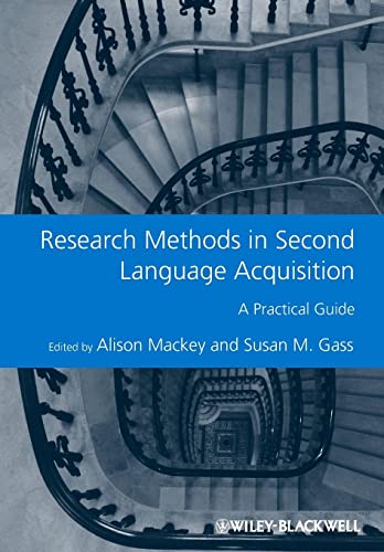 Research Methods in Second Language Acquisition: A Practical Guide