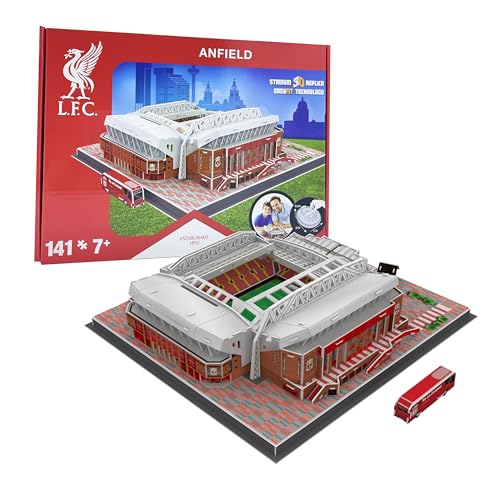 Liverpool Anfield 3D Stadium Puzzle (Updated For 2024)
