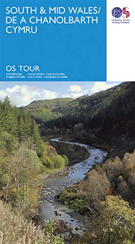 South & Mid Wales: De A Chanolbarth Cymru (OS Tour)