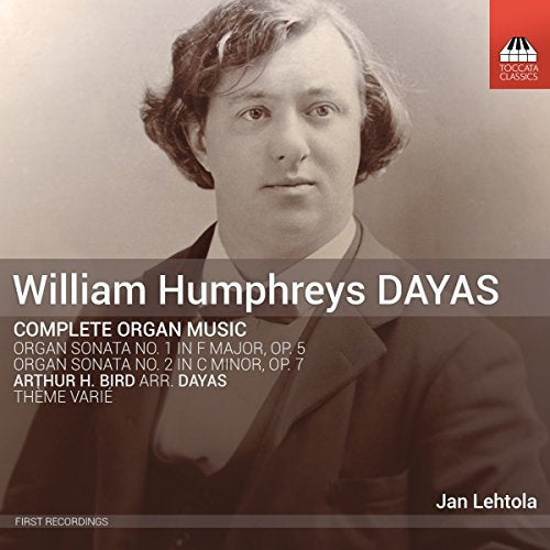 Jan Lehtola - Dayas:Organ Music [Jan Lehtola] [TOCCATA CLASSICS: TOCC0285] [CD]