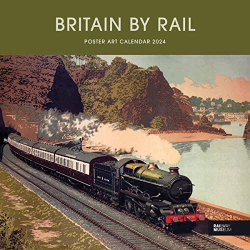 Britain By Rail NRM Wall Calendar 2024