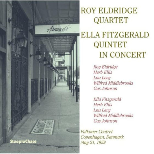 Roy Eldridge Quartet / Ella Fi - In Concert 1959 [CD]