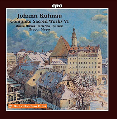 Opella Musica/camerata/meyer - Johann Kuhnau: Complete Sacred Works Vol. 6 [CD]