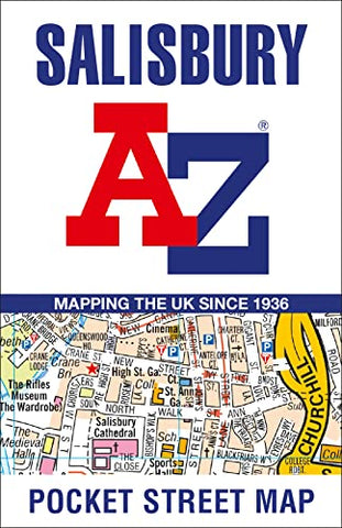 Salisbury A-Z Pocket Street Map