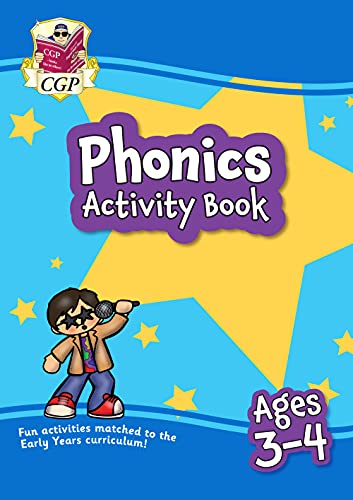New Phonics Activity Book for Ages 3-4 (Preschool): perfect for learning at home (CGP Primary Fun)