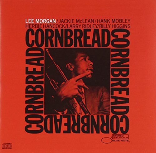 Red album cover featuring Lee Morgan playing trumpet in profile.