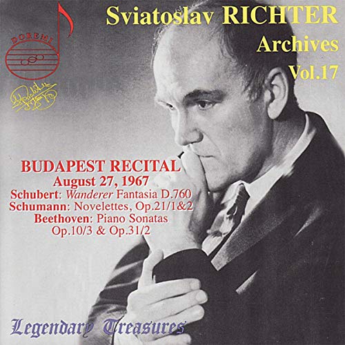 Richter - Sviatoslav Richter Archives Vol. 17: Budapest recital, 1967 [CD]