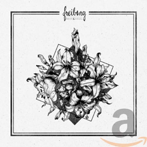 CD cover for "Freiburg - Brief & Siegel" featuring a floral sketch.