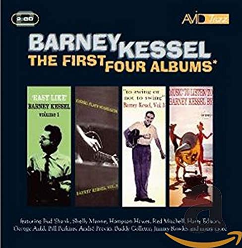 Various - The First Four Albums (Easy Like / Kessel Plays Standards / To Swing Or Not To Swing / Music To Listen To Barney Kessel By) [CD]