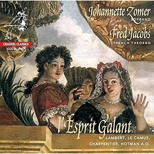 Jonannette Zomer And Fred Ja - L'Esprit Galant, music for Soprano & French Theorbo [CD]