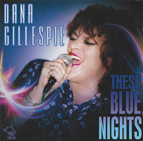 CD cover featuring Dana Gillespie singing into a microphone.