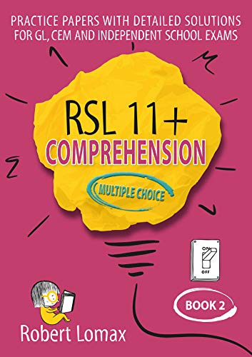 RSL 11+ Comprehension, Multiple Choice: Book 2 : 2